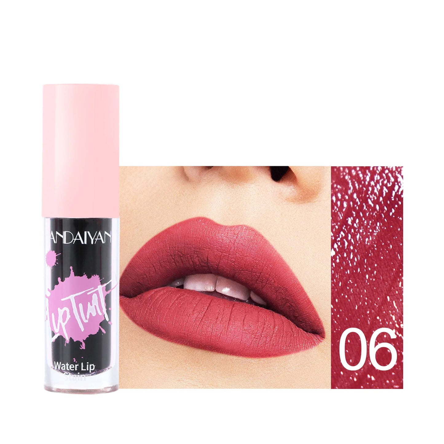 Matte Long Lasting Lip Stain – Non-Fading Moisturizing Lip Gloss