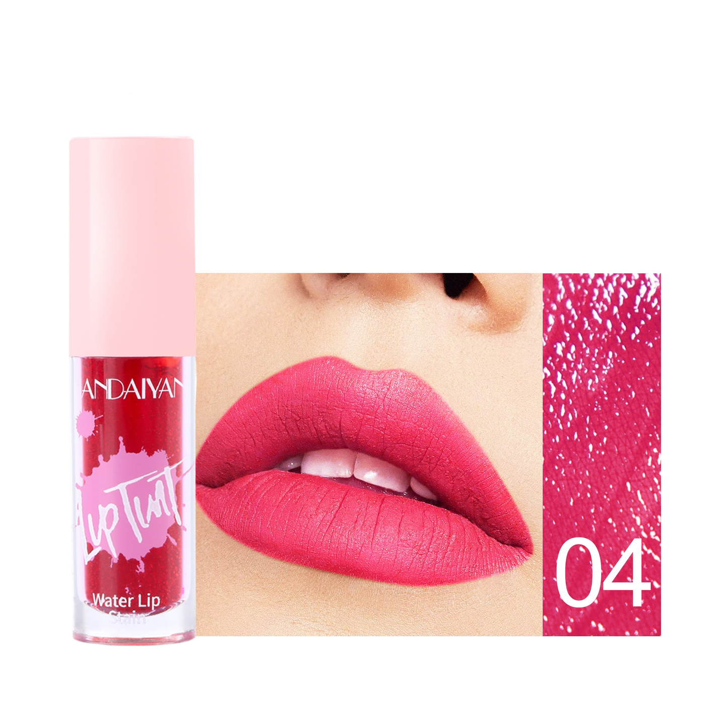 Matte Long Lasting Lip Stain – Non-Fading Moisturizing Lip Gloss
